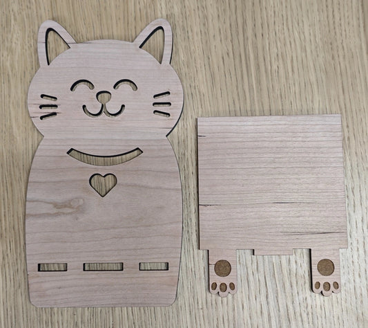 Cat shape phone stand phone holder