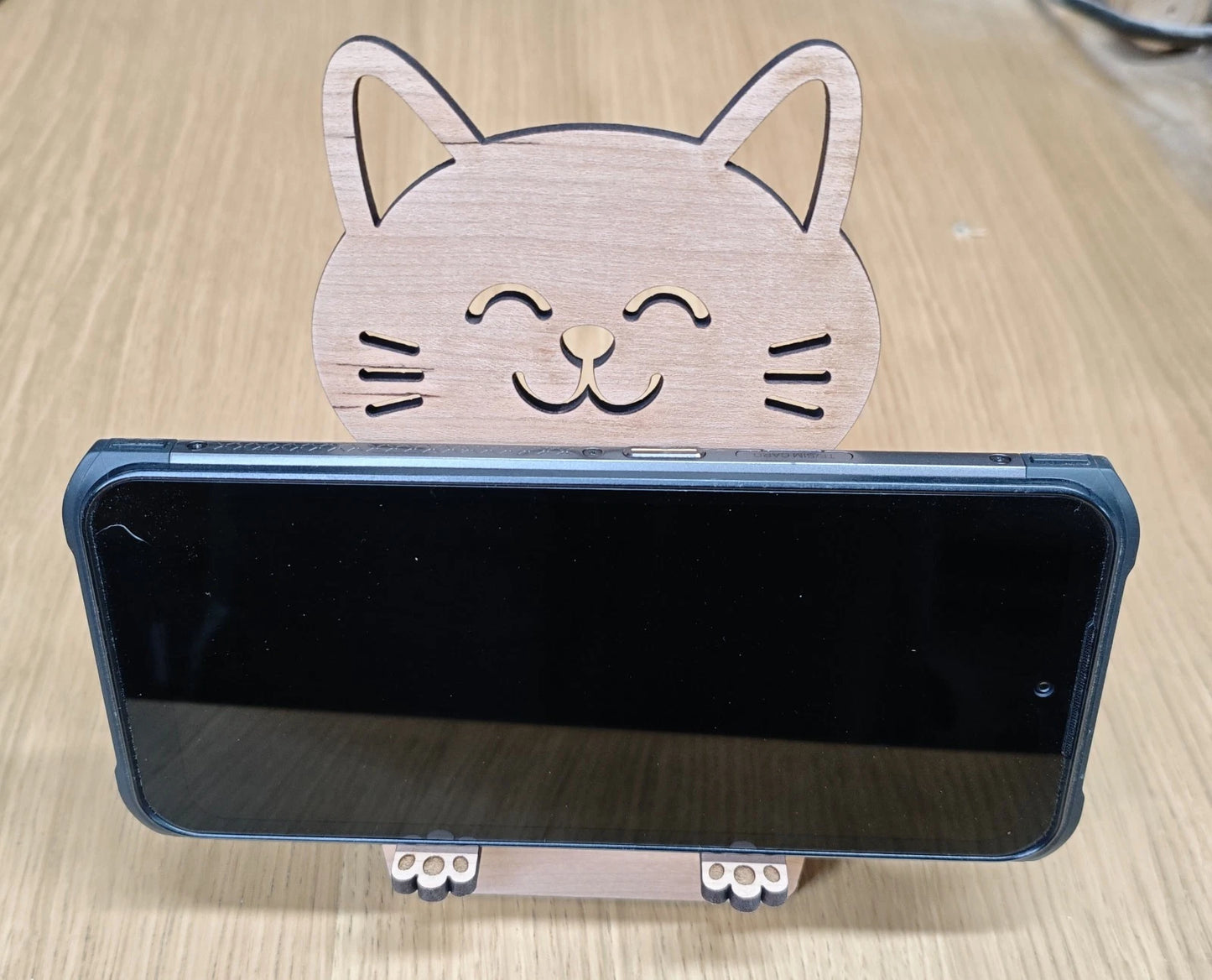 Cat shape phone stand phone holder