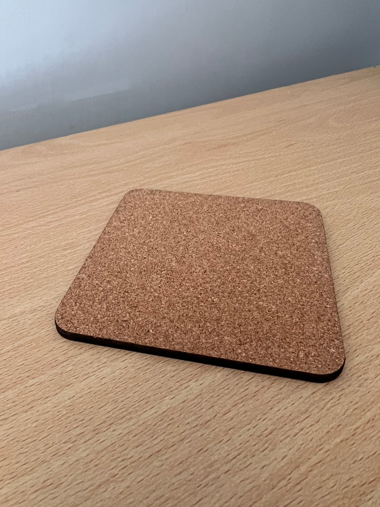 Butterfly cork coaster