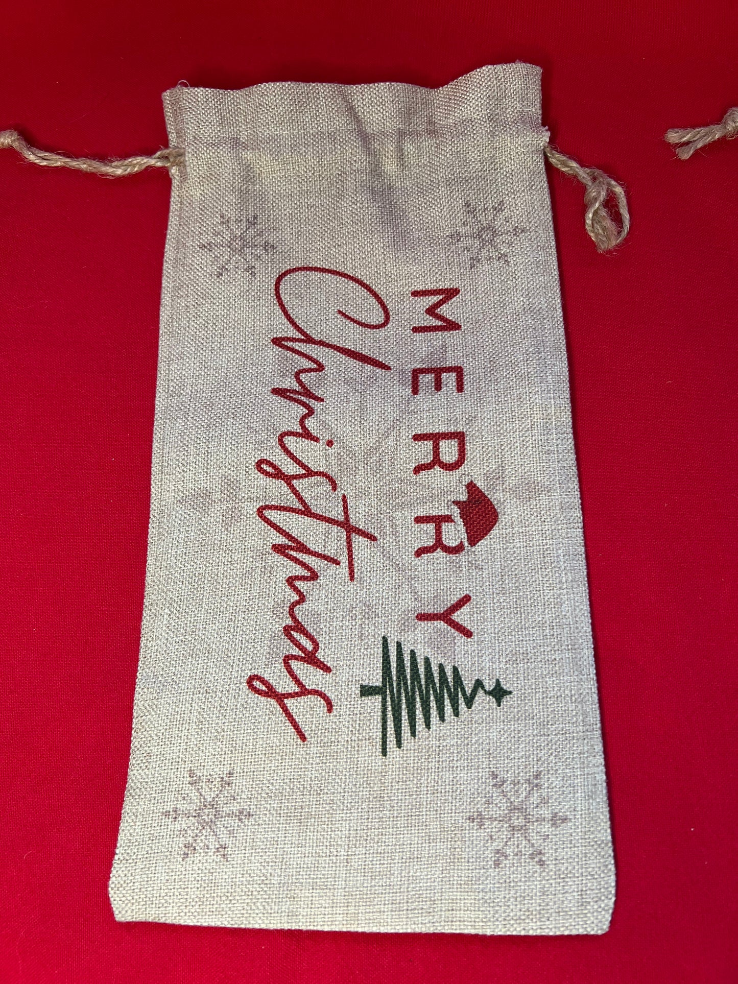 Christmas Bottle Bags
