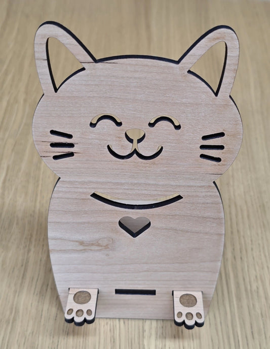 Cat shape phone stand phone holder
