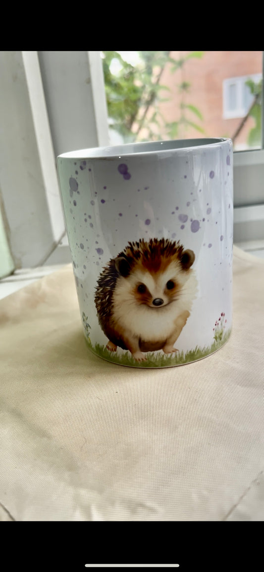 Personalised Hedgehog Mug