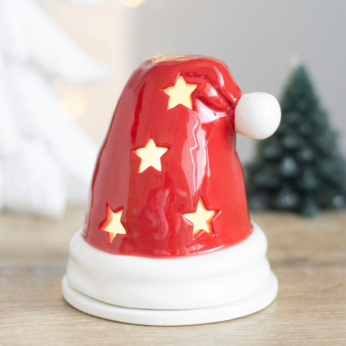 Santa Hat Tea Light Holder