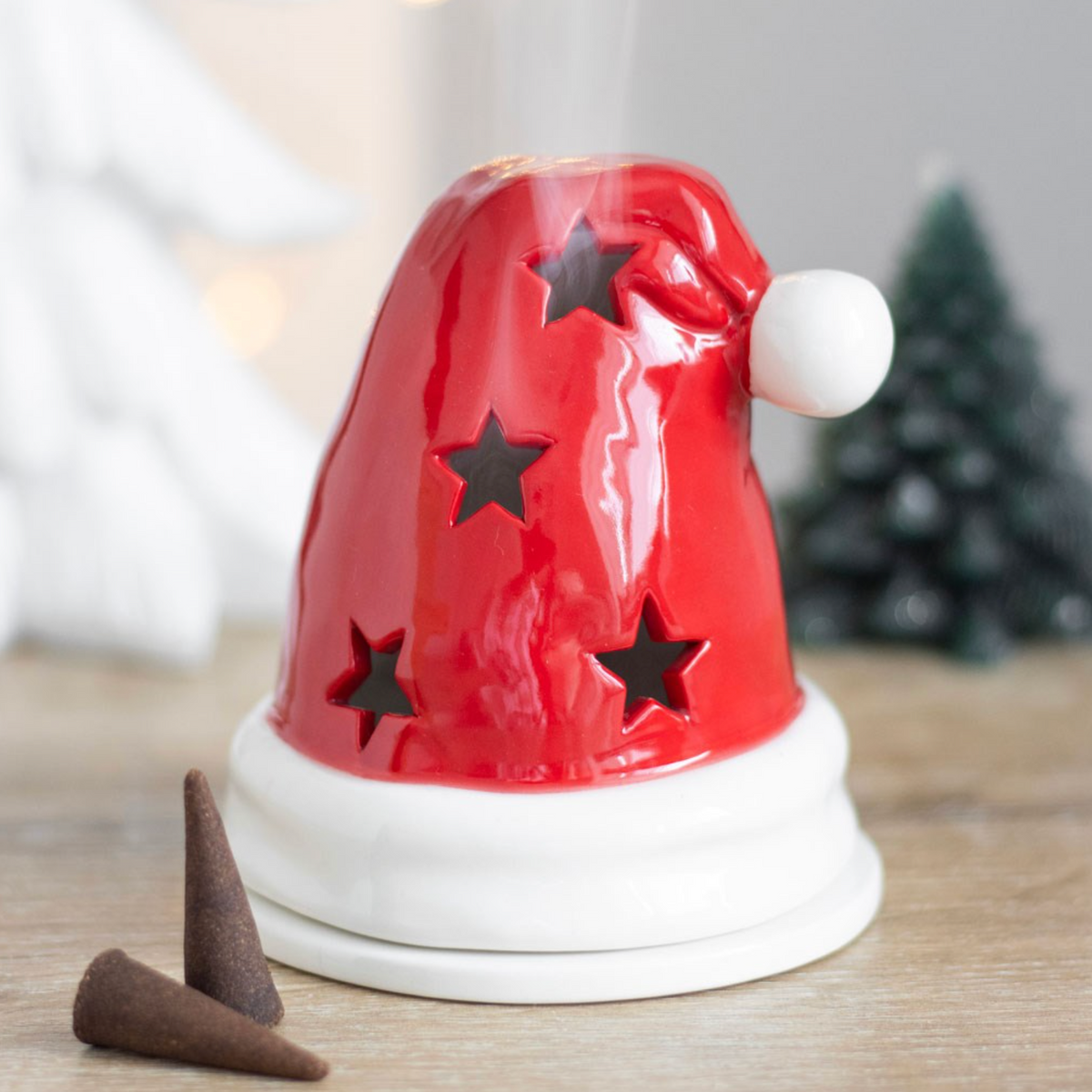 Santa Hat Tea Light Holder