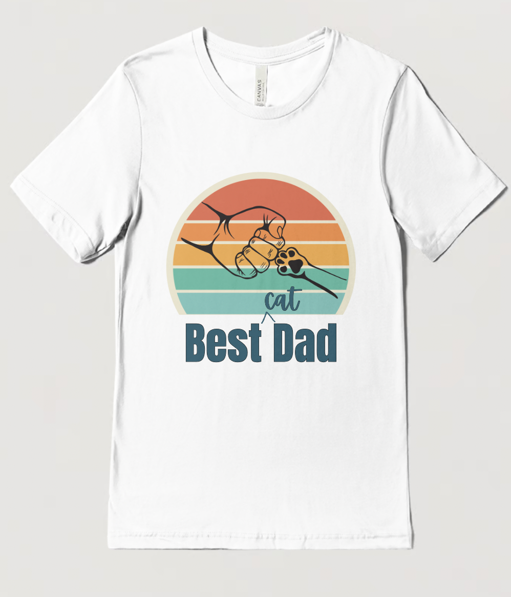 Best Cat Dad T-Shirt