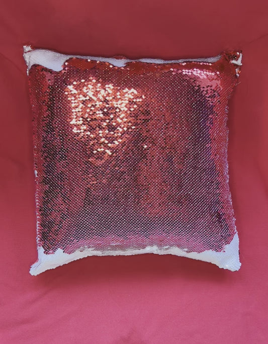 Magical Christmas Sequin Cushion
