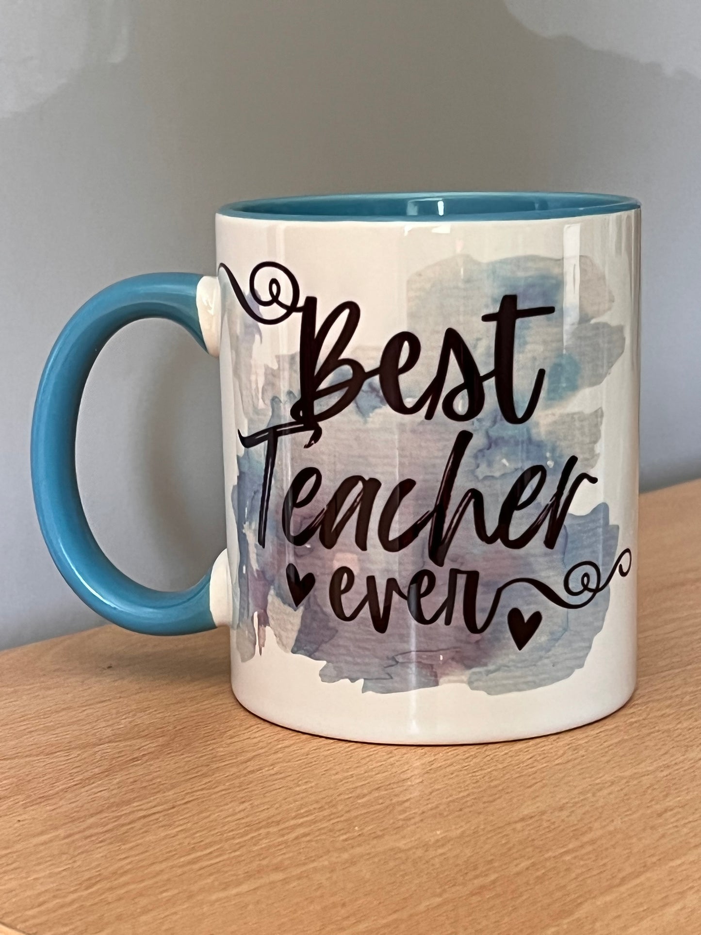 Best Teacher Mug and Coaster