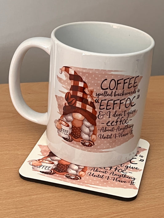 Eeffoc Mug and Cork coaster